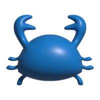 3d icoon van krab png