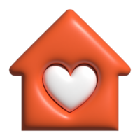 3d icona di amore png