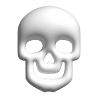 3d icon of skull png