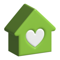 3d icono de amor png