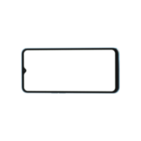 landskap blå transparent smartphone främre se png