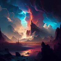 Fantasy Landscape - photo