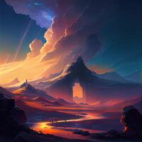 Fantasy Landscape - photo