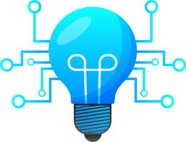 Artificial intelligence icon element design illustration. AI technology and cyber icon element. Futuristic technology service and communication artificial intelligence concept png