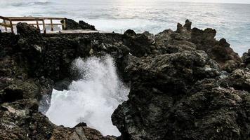 Scenic view of the shore photo