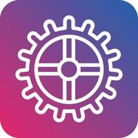 Cogwheel Vector Icon Design