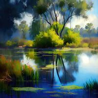 Fine Art Painting - photo