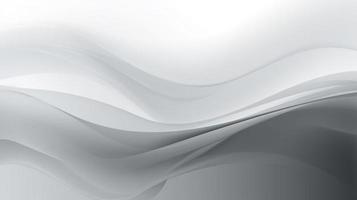 abstract background with smooth lines in gray colors, 3d illustration photo