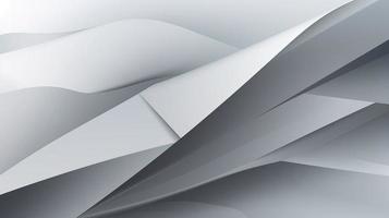 abstract background with smooth lines in gray colors, 3d illustration photo