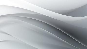 abstract background with smooth lines in gray colors, 3d illustration photo