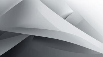 abstract background with smooth lines in gray colors, 3d illustration photo