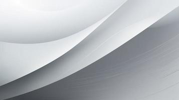 abstract background with smooth lines in gray colors, 3d illustration photo