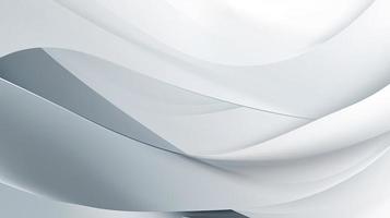 abstract background with smooth lines in gray colors, 3d illustration photo