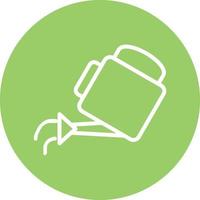 Watering Can Vector Icon Design