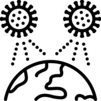 line icon for impact vector
