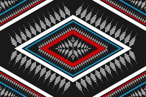 Geometric ethnic seamless pattern traditional. Aztec ethnic ornament print. Tribal pattern style. vector