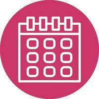 Calendar Vector Icon Design
