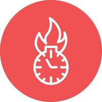 Deadline Vector Icon Design