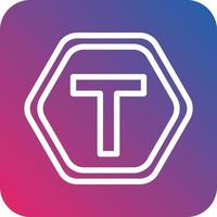Junction Vector Icon Design