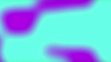 degradado azul y púrpura fractal fluir animación video