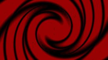 Rotation red warp vortex spin background video