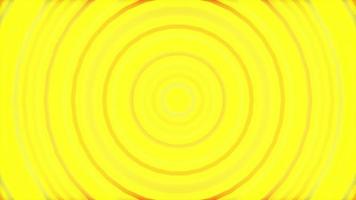 Fast rotation yellow animation background video