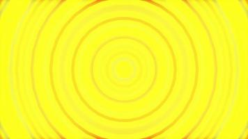 Fast rotation yellow animation background video