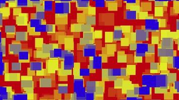 fractal ruido de cuadrado forma color movimiento antecedentes video