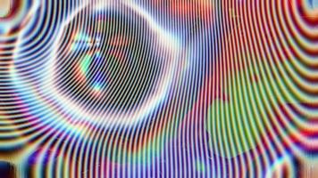 Glow aura fractal prism displacement video