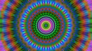 Prisma Blau Mandala Kaleidoskop Hintergrund video