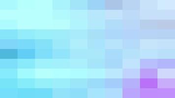 Square type gradient mosaic abstract background video