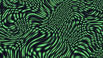 Warp noir texture in green video