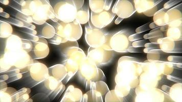 Gold color ray sparkle abstract background photo