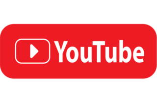 youtube logo for popular online media content creation website and application png