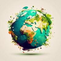 Save earth, earth globe, planet, evironment day green earth photo