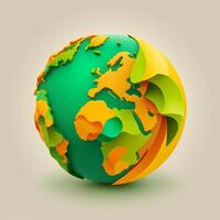 Save earth, earth globe, planet, evironment day green earth photo