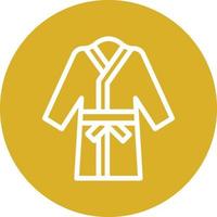 Bathrobe Vector Icon Design