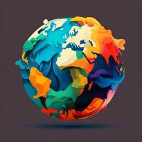 Save earth, earth globe, planet, evironment day green earth photo