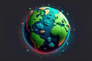 Save earth, earth globe, planet, evironment day green earth photo