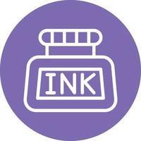 Ink Vector Icon Design