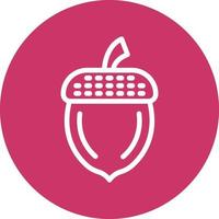 Acorn Vector Icon Design
