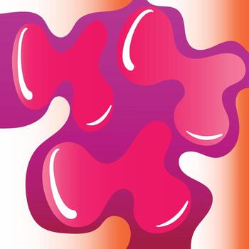 vistoso geométrico antecedentes. fluido formas composición. resumen antecedentes color degradado geométrico ornamento sin costura modelo antecedentes diseño vector