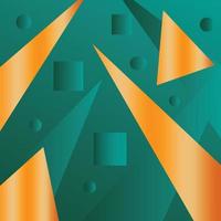 Colorful geometric background. Fluid shapes composition. Abstract background color gradient geometric ornament pattern background design vector