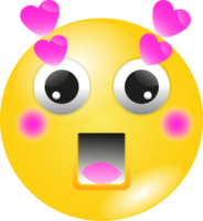 cute emoticon on transparent background png