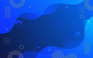 Modern background .geometric, blue color gradation .wave effect vector