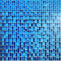 Geometric pattern of overlapping polygons in blue tones. The image was created using . Geometric texture. photo