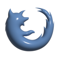 3d Symbol mozilla Feuerfuchs png