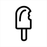 vector de ilustración de helado