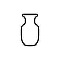 vase icon design vector