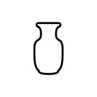 vase icon design vector